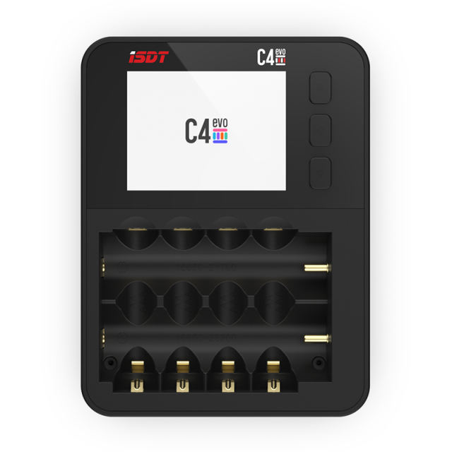 ISDT C4 EVO 36W 8A 6 Channels Smart Battery Charger With USB Output