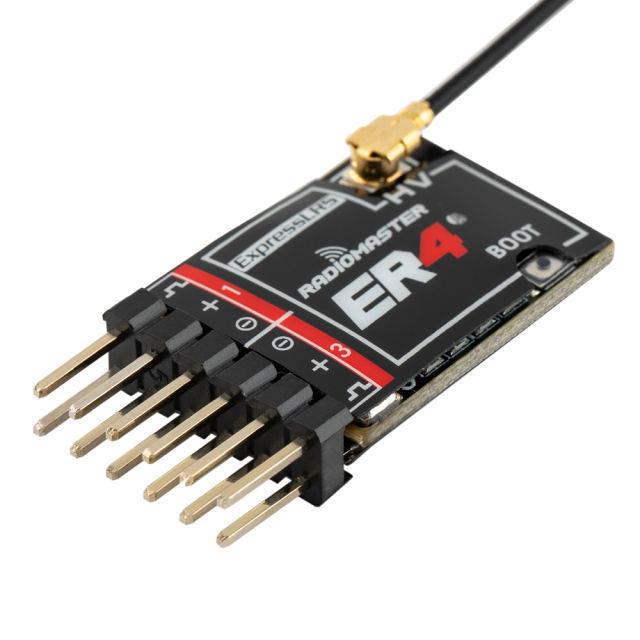 RadioMaster - ER4 2.4ghz PWM ExpressLRS 4 Channel receiver