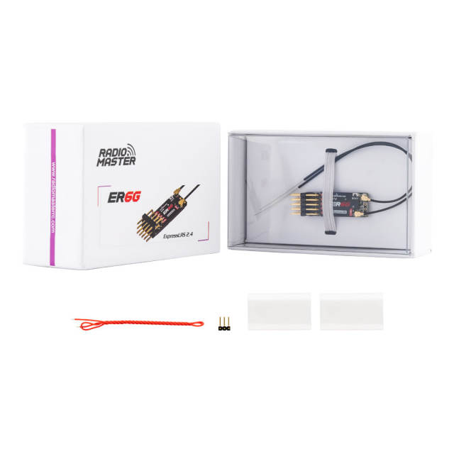 RadioMaster - ER6G 2.4ghz PWM ExpressLRS 6 Channel receiver