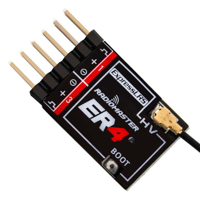 RadioMaster - ER4 2.4ghz PWM ExpressLRS 4 Channel receiver