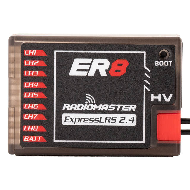 RadioMaster - ER8 2.4ghz PWM ExpressLRS 8 Channel receiver