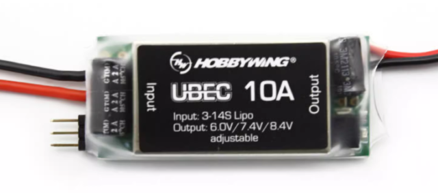 Hobbywing UBEC-10A-HV(3-14S)-V1