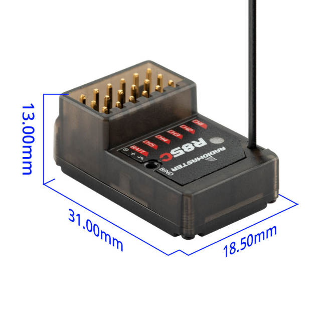 [PRE-ORDER] RadioMaster - R85C D8/D16/SFHSS Compatible receiver