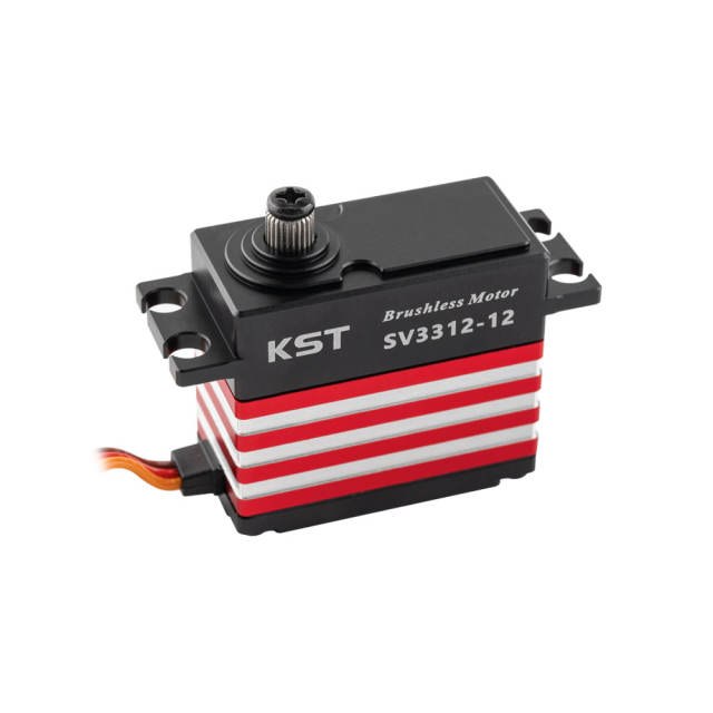 KST - SV3312-12 HV Brushless Metal Gear 38Kg 0.10sec Digital Servo for 700-800 Class RC Heli & Large Scale RC Planes