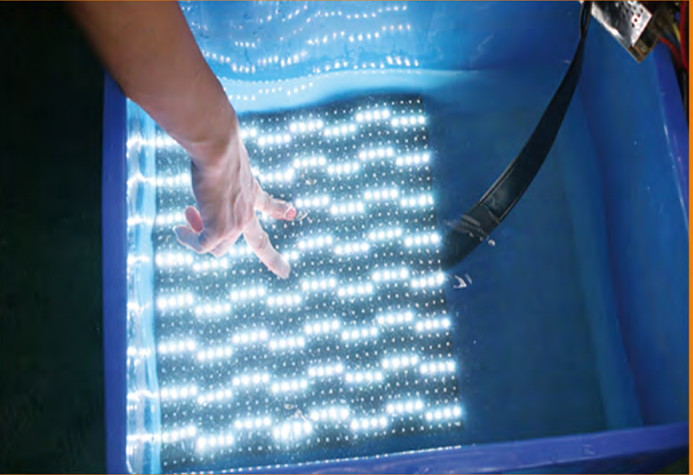 Waterproofing of LED screens