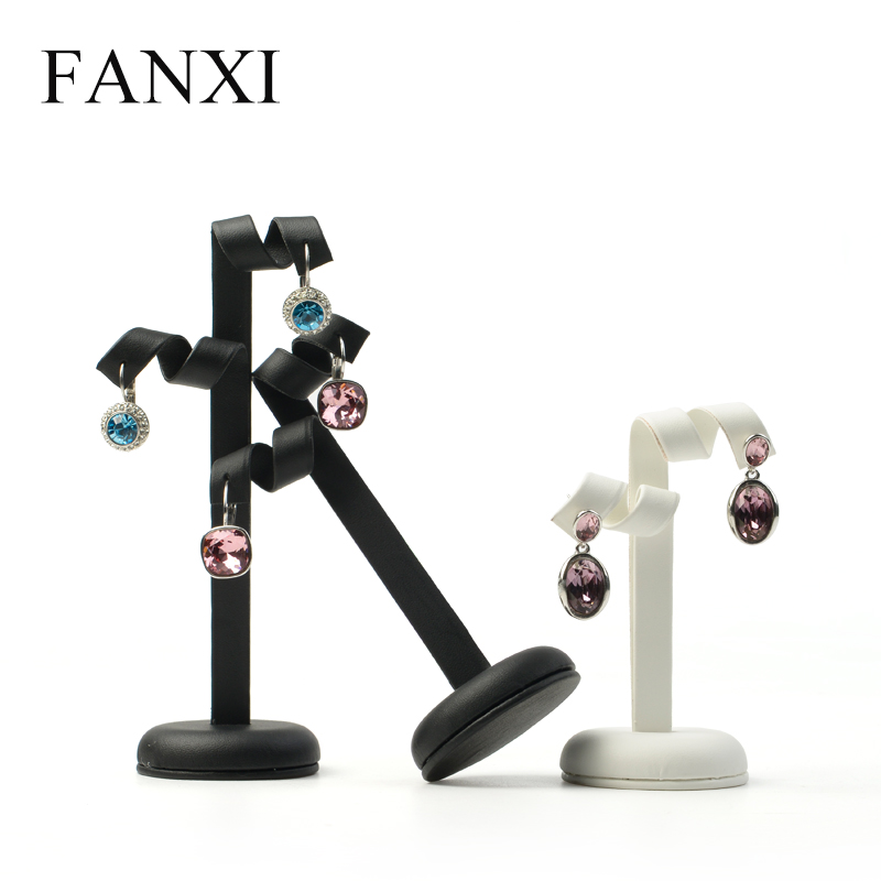 FANXI PU03602 Custom nice design fashion jewelry display stand for rings earrings