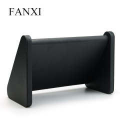 FANXI PU03501 High-end luxury PU leather ring display stand jewelry display stand for rings