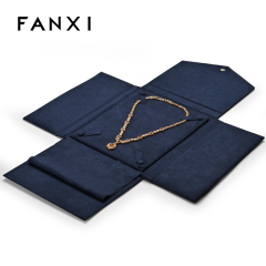 FANXI TC-D035 accept custom size microfiber jewelry bags for necklace