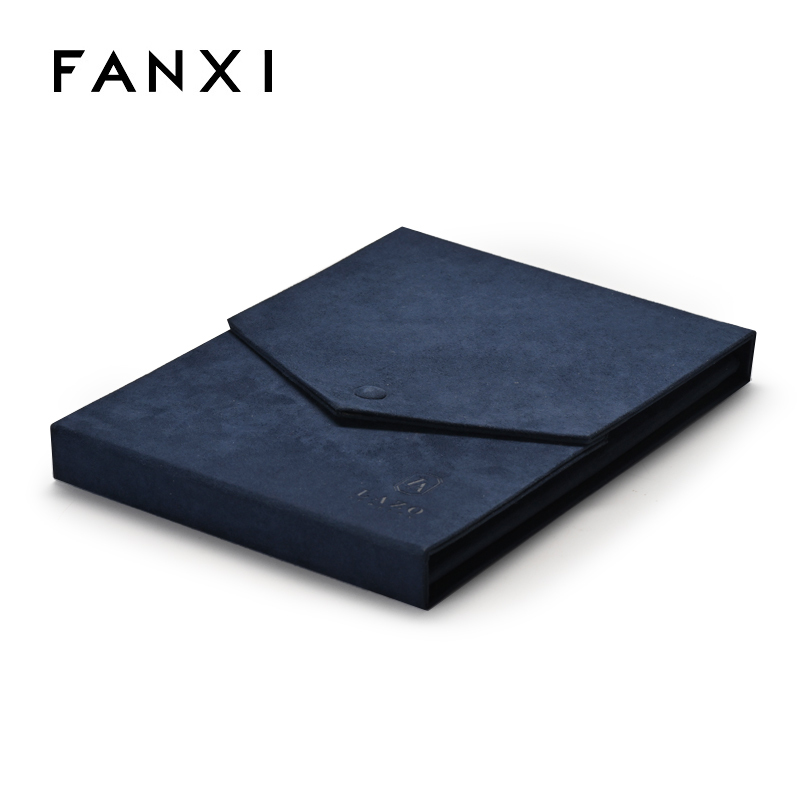 FANXI TC-D035 accept custom size microfiber jewelry bags for necklace