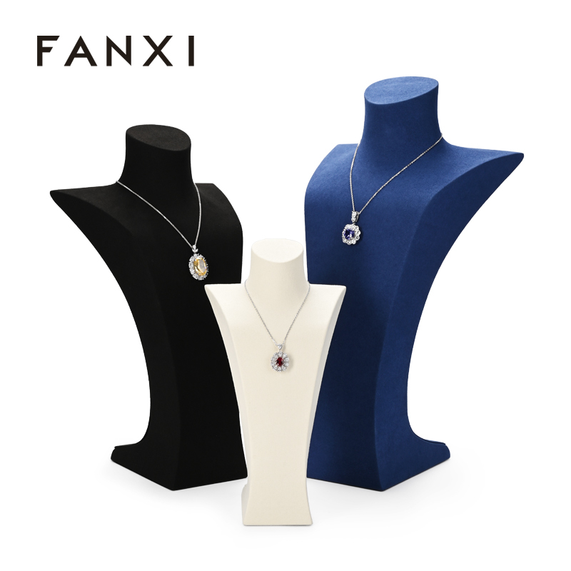 FANXI original design customized necklace bust in 4 sizes