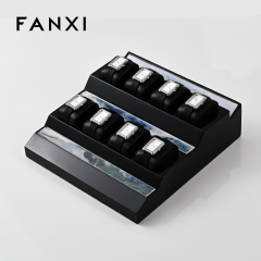FANXI SM213 Wood Watch Display Custom Wrist Watch Display Stands Luxury Watch Stand