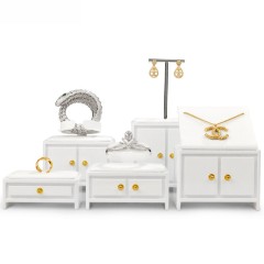 Fanxi Factory Price With Good Quality For Jewelry Display Ring Earring Bangle Necklace Holder Luxury Jewelry Showcase Display Stand
