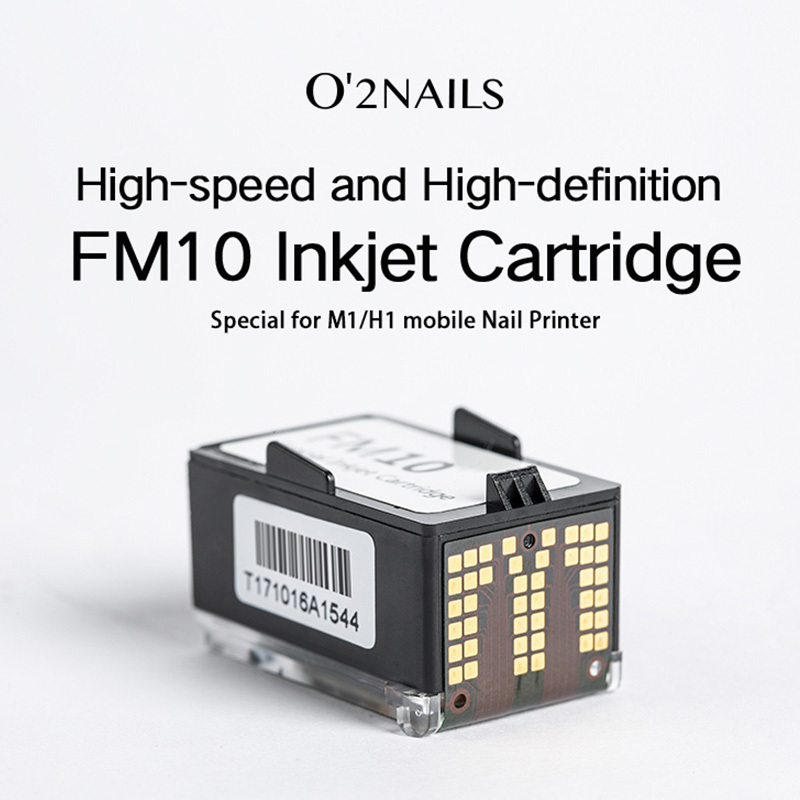 FM10 Ink Cartridge Repleacement for O'2NAILS Nail Printer M1/H1