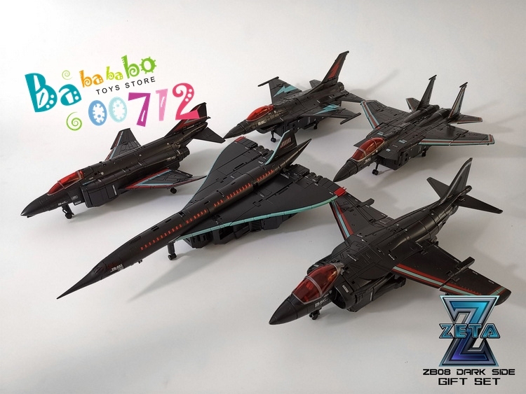 Zeta Toys ZB-08 Dark side Superion Black color Gift box Version