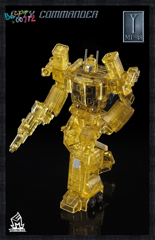 Pre-Order MechFansToys MF-48Y City Commander Yellow Shinning Magnus mini Action figure