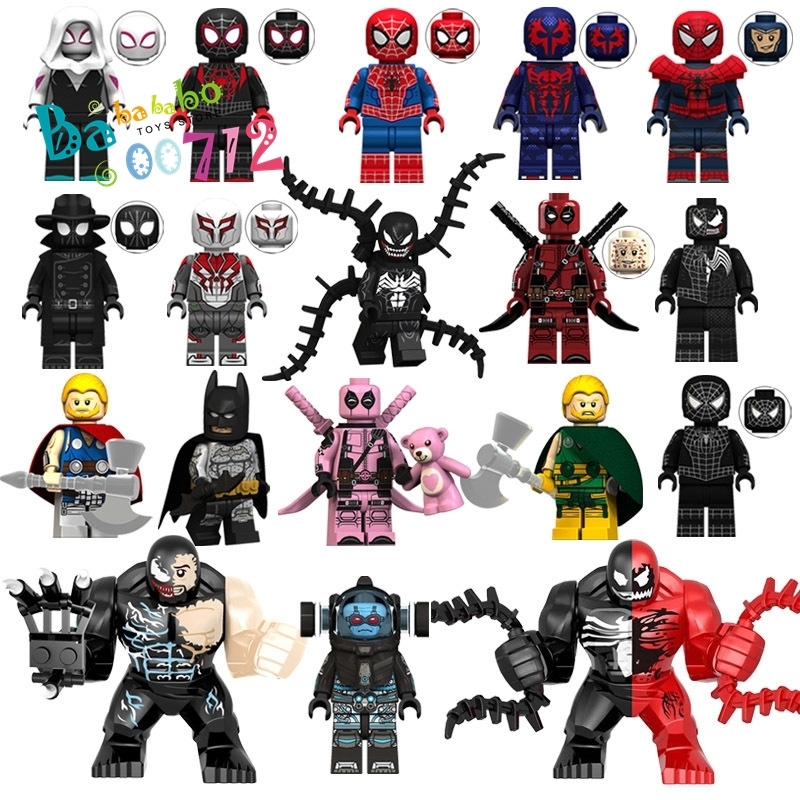 mini block figure Toys Marvel Supper Heros 8-48PCS block toys