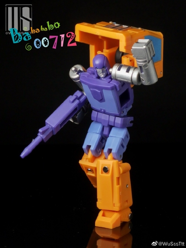 Pre-Order Magic Square MS-B16A Strong Man Huffer Metallic Color Version mini Robot Action Figure