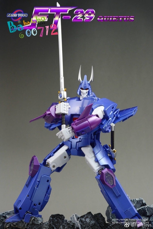Blade & Faceplate Upgrade kits for FansToys FT-29 Quietus Cyclonus Action Figure