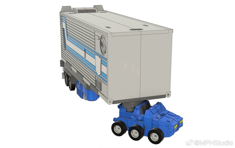 Pre-Order MPH Studio MPH-S04 1/100 mini Roller Trailer for MPH-S02 Optimus Prime