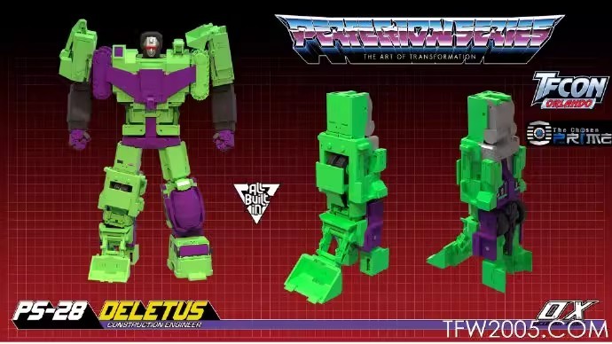 Pre-order Mastermind Creations MMC Ocular Max OX PS-28 DELETUS Action Figure