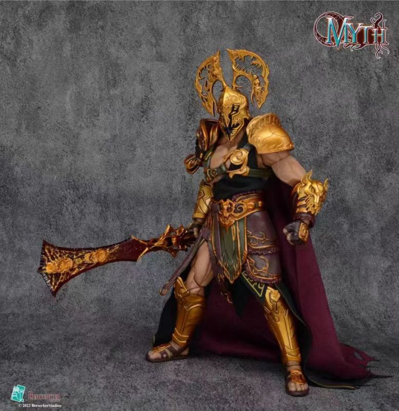 BerserkerStudios 1/12 MYTH Gods Series 2 M-02 Gold armor Hades Modle Action Figure