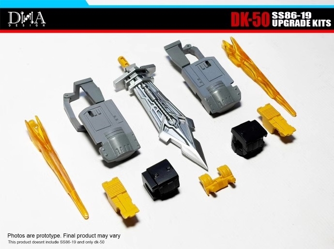 Pre-order DNA DESIGN DK-50 for SS86-19 Dinobot Snarl  Upgrade Kits