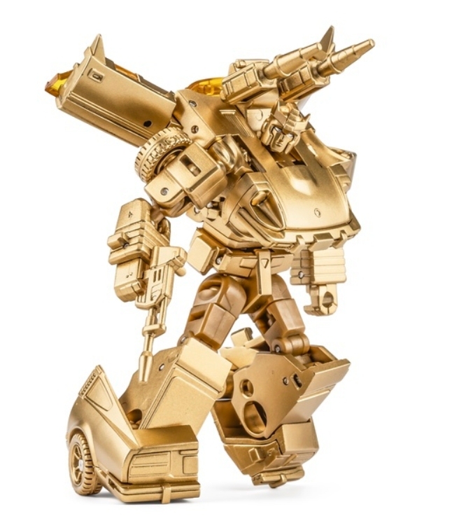 Newage NA H3G Golden Storm Golden Police Harry Prowl Limited Golden Version Action Figure