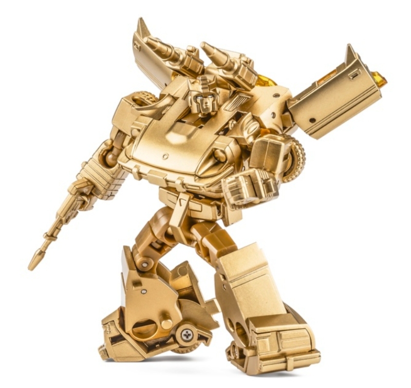 Newage NA H3G Golden Storm Golden Police Harry Prowl Limited Golden Version Action Figure