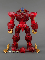 Pre-order Robot Toys RT-01 Caesar Beast Wars Transformer Optimus Primal Repainting Red transparent