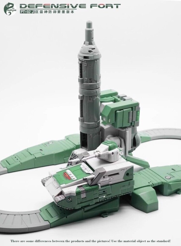Pangu Toys PT-02J Omega Supreme Defensive guard Green Version Action Figure
