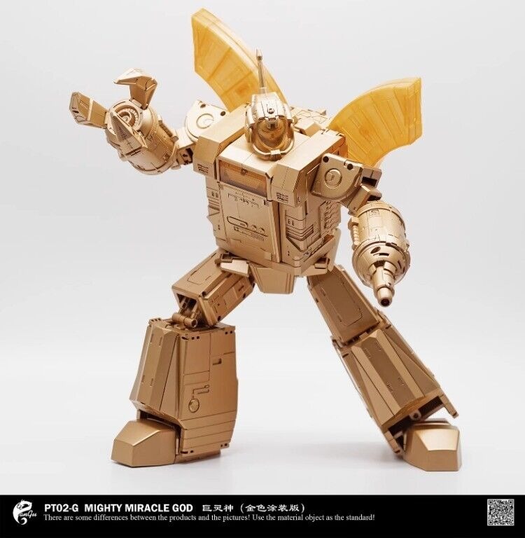 Pangu Toys PT-02G Omega Supreme Defensive guard GOLDEN Version Action Figure