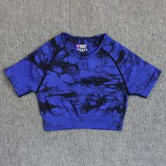 royal blue short sleeves