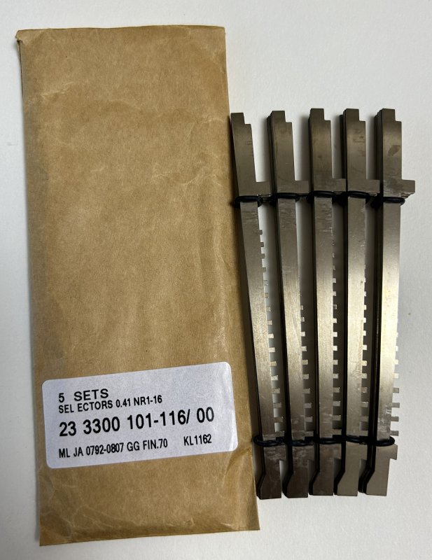 Seamless underwear machine jacquard needle     SELECTORS HB 0.41