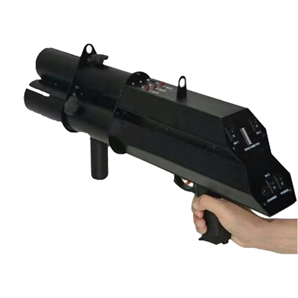 Handheld 3 head Electric Confetti Cannon Gun Streamer Shoot for Party