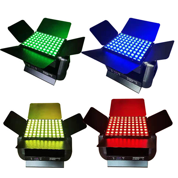 Waterproof  Wash 80x12w RGBW 4in1 Quadcolor LED City Color