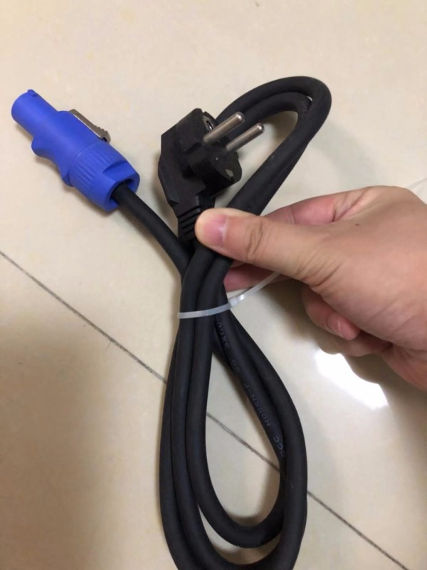 Stage Light Powercon cable 1meter Power Cable AC Power Cable