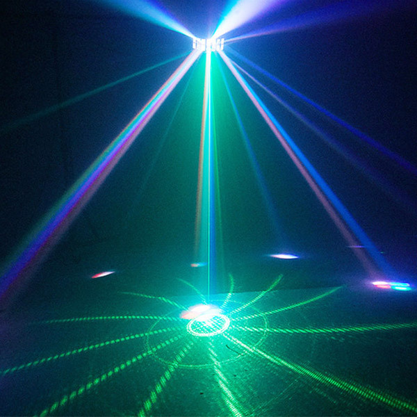 New disco dj led light effect double layer derby stage lights