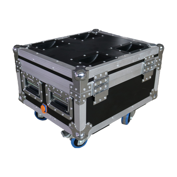 6in1 flightcase for GL-5bf9 gl-6bf9 led battery wireless uplightt