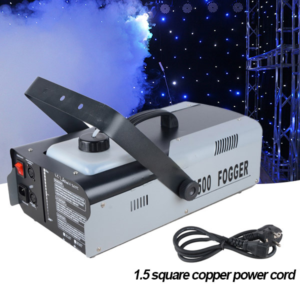 1500W LED Fog Machine Smoke Machine Wireless Controller Stage Effect Products Lighting DJ Equipment
