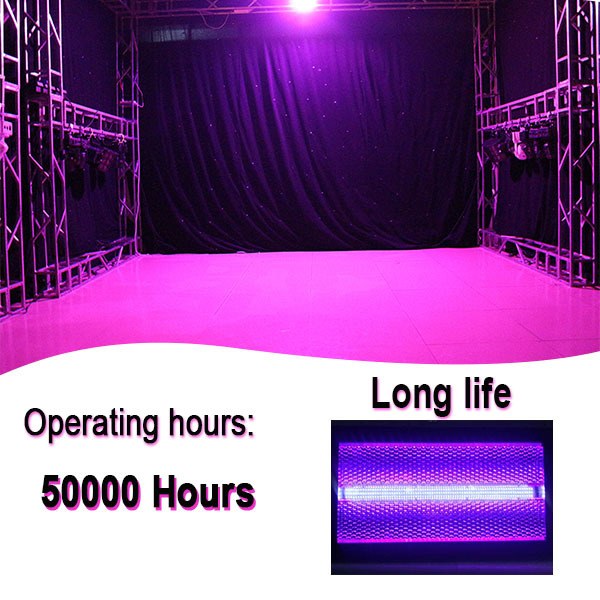 Factory directly sell Luces LED DMX Control atomic strobe light led for dj club party stage