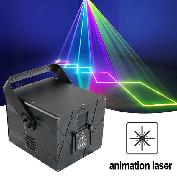 2W 3W RGB 3in1 Laser Light Show Animation ILDA Disco DJ Night Clube Laser Light