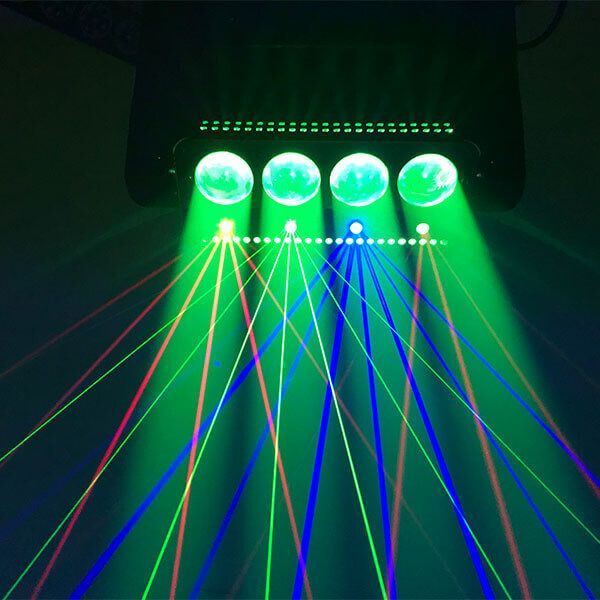 LED Moving head 4x10w RGB Laser Beam Light KTV Club Laser beam moving head lighting
