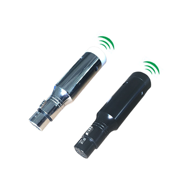 Battery operated wireless dmx receiver dmx control