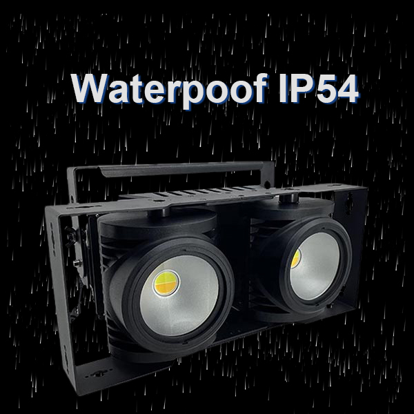outdoor waterproof IP54  200w COB DMX LED Blinder Stage