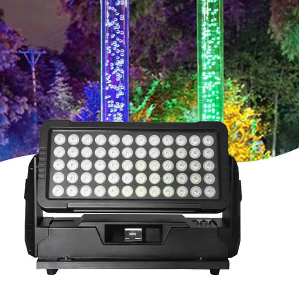 60x10w RGBW LED city color