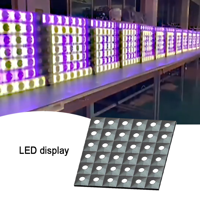 36*3W 2in1 LED Matrix Light with Background LEDs New technology stage lighting