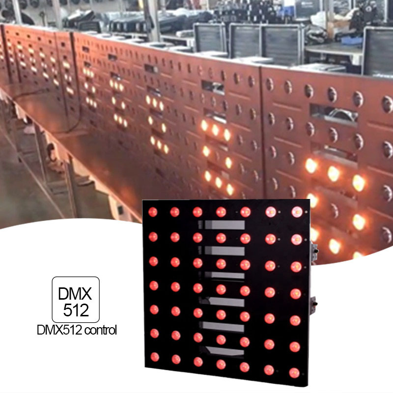 Wedding Club Event LED Matrix Panel Light 49PCS 3W LED Matrix