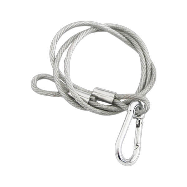 Silver Black Rope Safety Steel Wire Stage Light Stainless Steel Safety Rope Cable