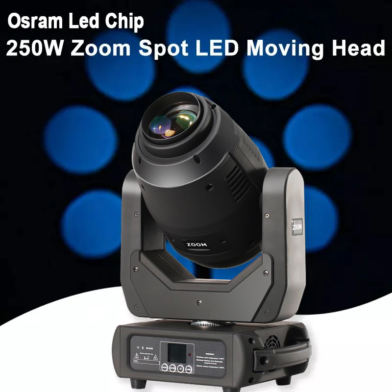 250w led zoom spot  beam moving head light