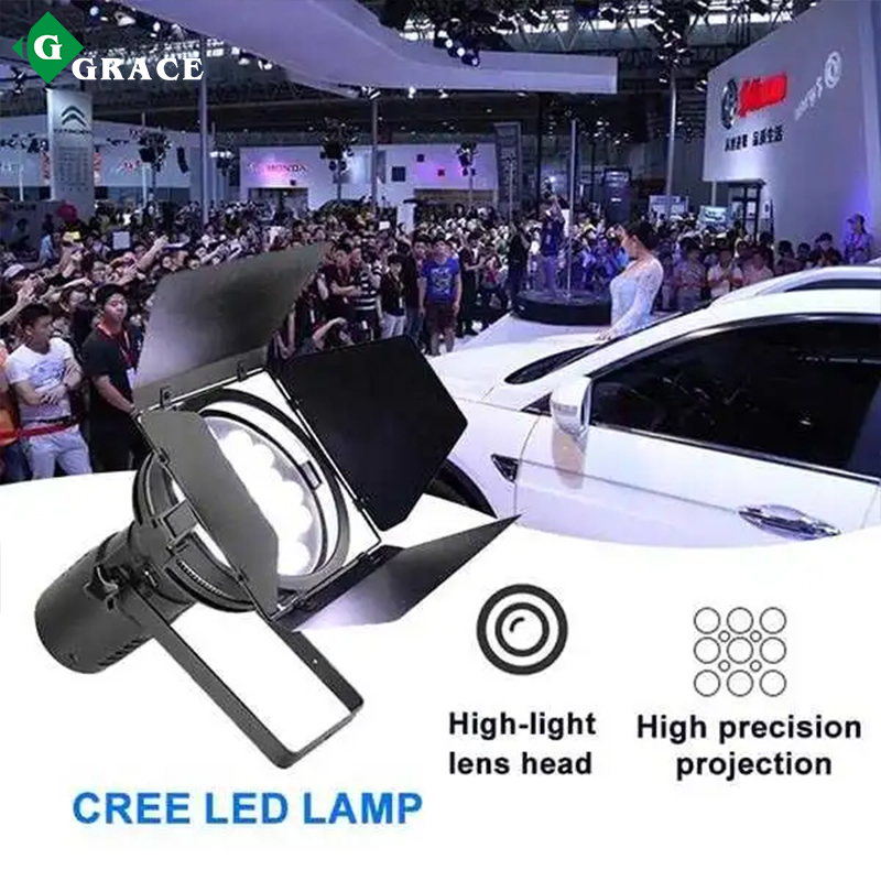 31×10w high power auto facet white color LED car show light
